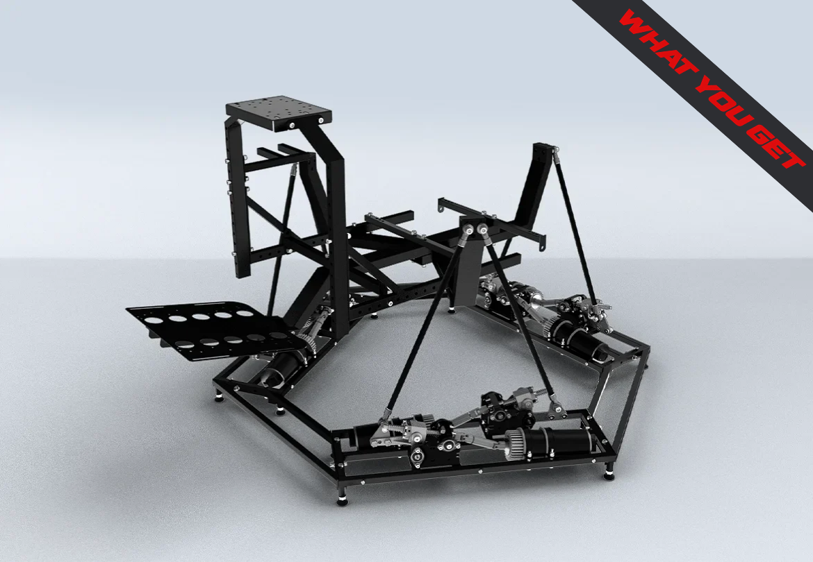 H6R - DOF Reality -  Flight motion simulator platform
