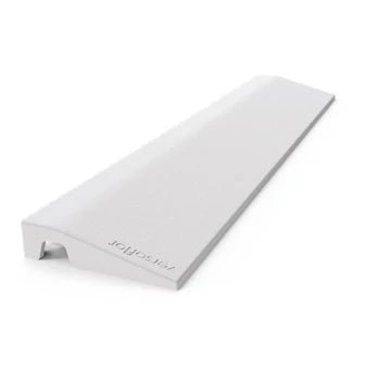 Versoflor Interlocking Floor Tile Edge Strips - Sail White