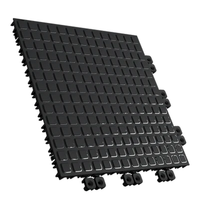 TASKFLOR® - Interlocking Floor Tile Charcoal Black
