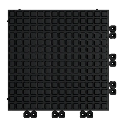 TASKFLOR® - Interlocking Floor Tile Charcoal Black