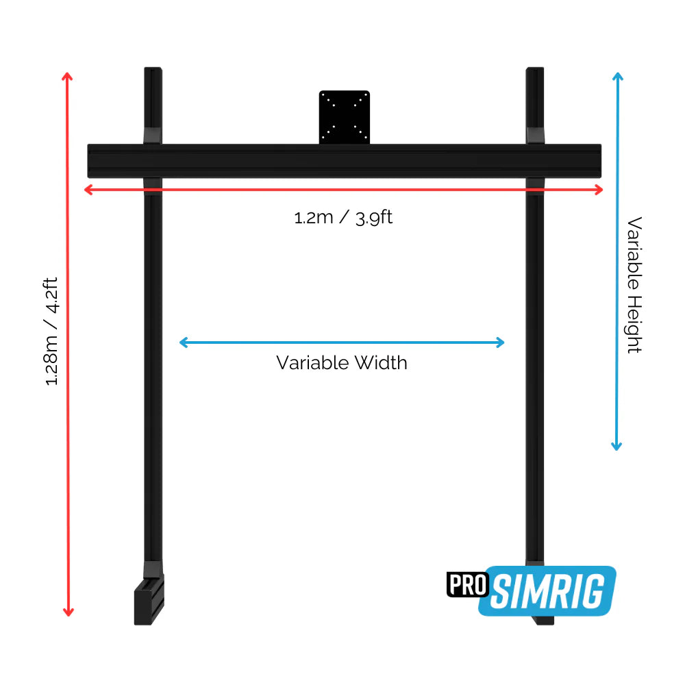Monitor Stand - Single Monitor (PRO SIMRIG)