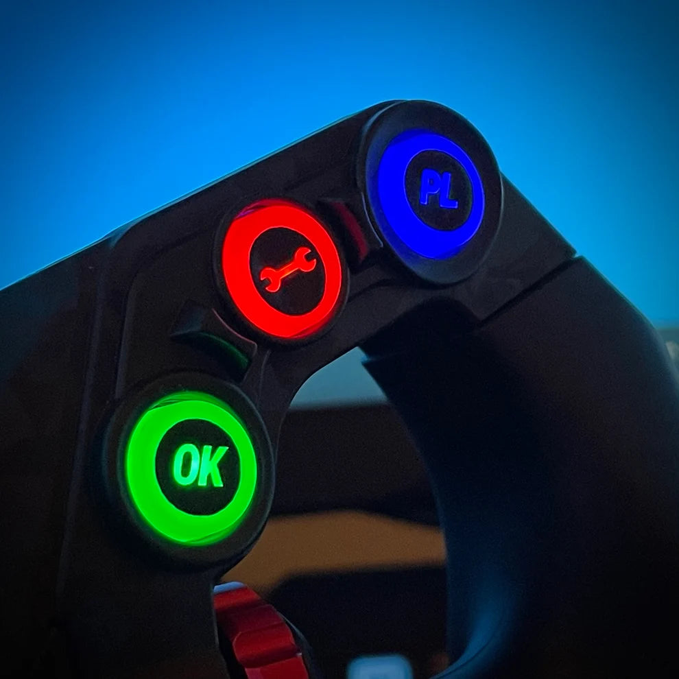 8mm Inverse Button Cap Stickers
