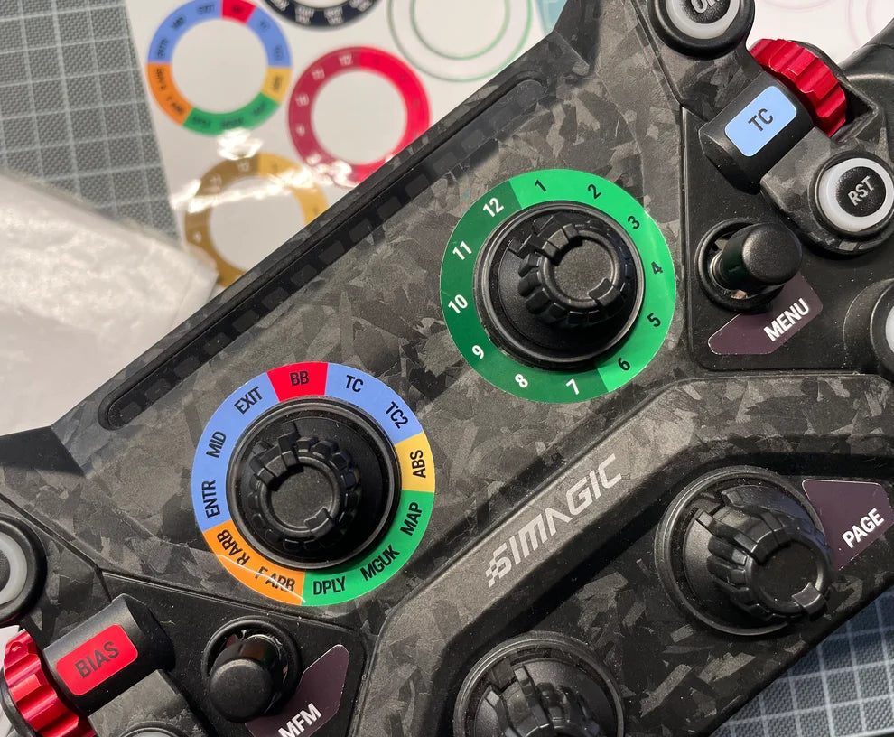 12 Segment Dials (Simagic GT Neo)