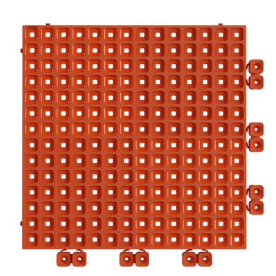 UPFLOR® - Interlocking Floor Tile Pumpkin Orange