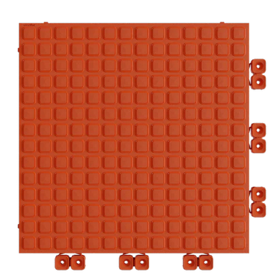 TASKFLOR® - Interlocking Floor Tile Pumpkin Orange