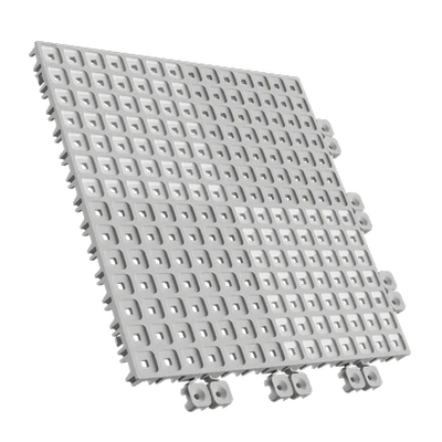 UPFLOR® - Interlocking Floor Tile Light Grey