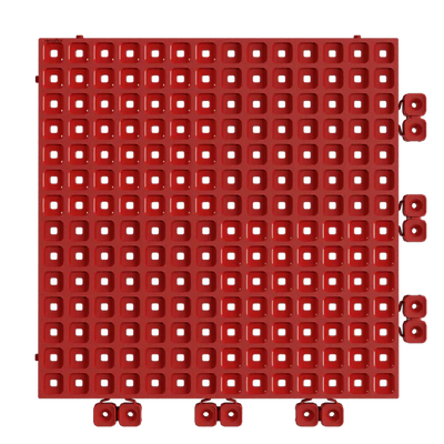 UPFLOR® - Interlocking Floor Tile Mars Red