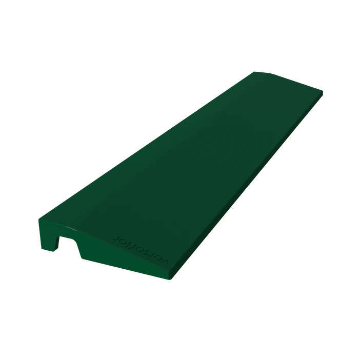 Versoflor Interlocking Floor Tile Edge Strips - Racing Green