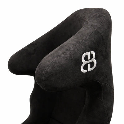 BB5 RS Black Suede Fibreglass Bucket Seat Large