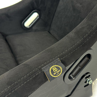 BB5 - Suede Fibreglass Bucket Seat - Large