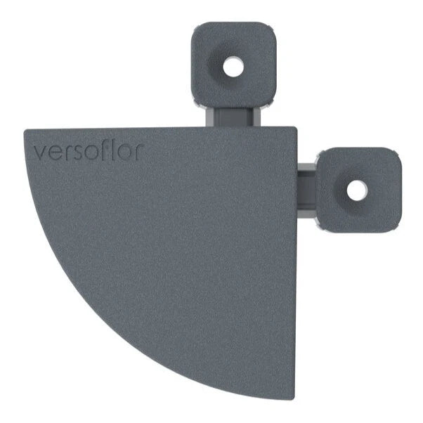 Versoflor Interlocking Floor Tile Corners - Dark Grey