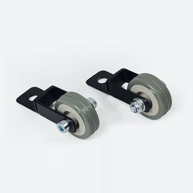 Transportation wheels for H3 DOF platforms