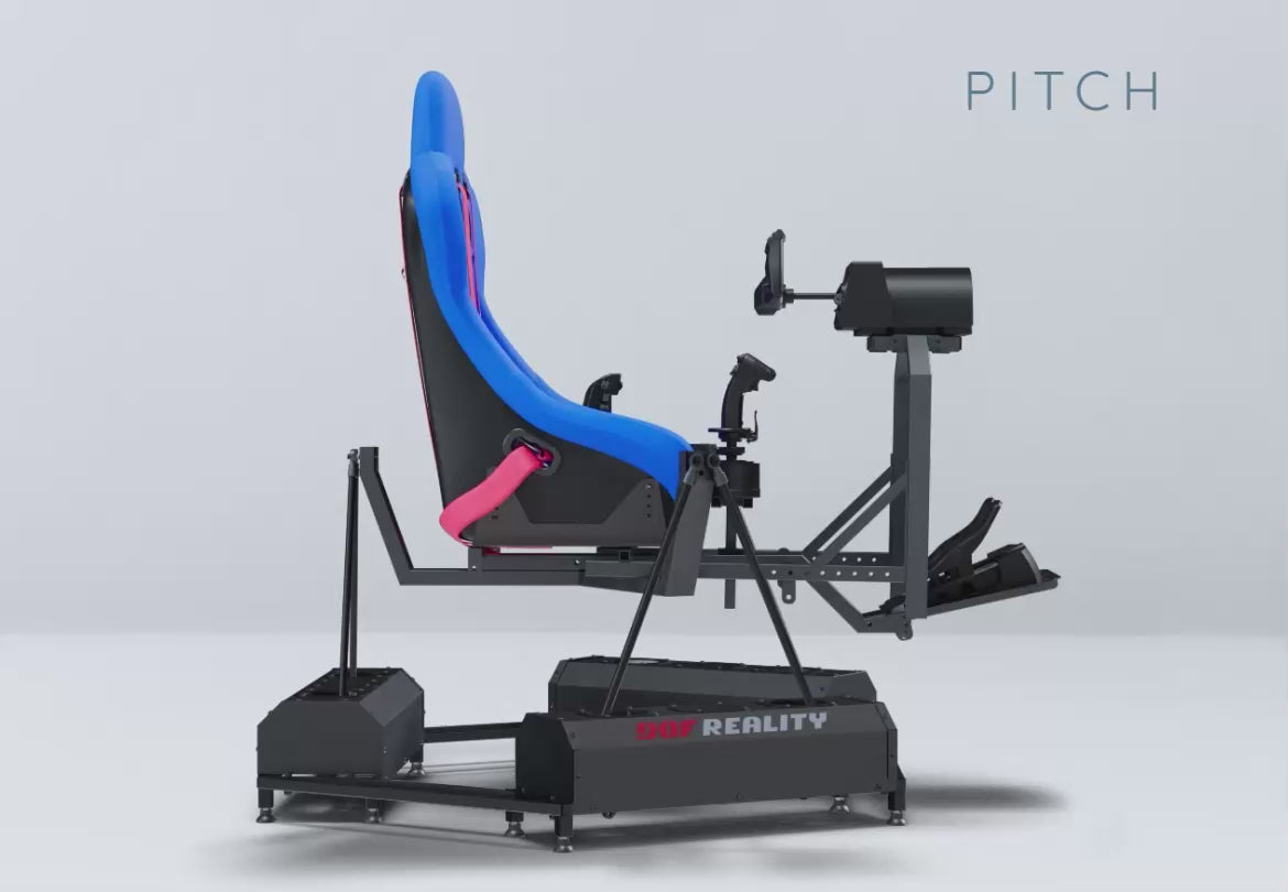 Load video: H6R - DOF Reality -  Flight motion simulator platform
